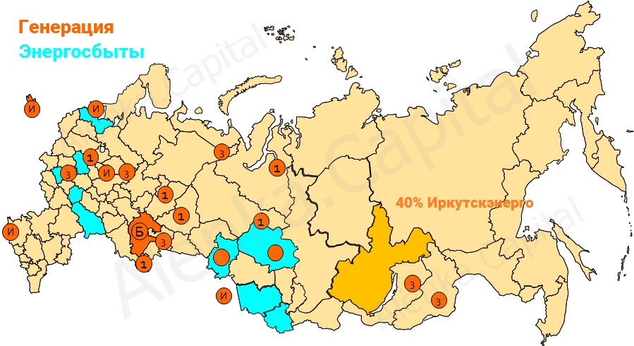 Интер-РАО карта 2015